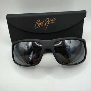 Maui Jim World Cup 266-02MR Matte Black Rubber Grey Polarized Sunglasses